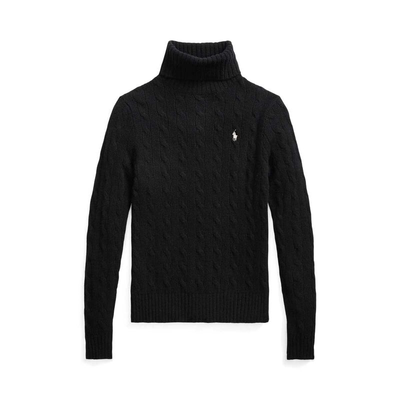 Polo Ralph Lauren Cable Turtleneck Sweater image number 2